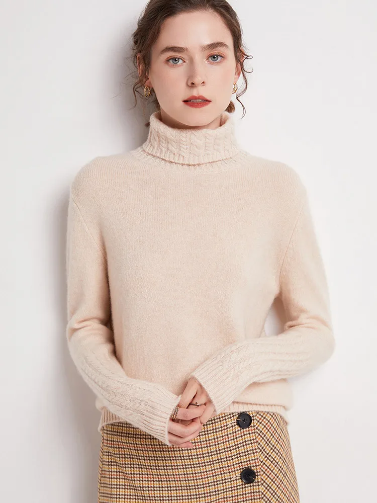 Valentina 100% Merino Turtleneck - Image 15