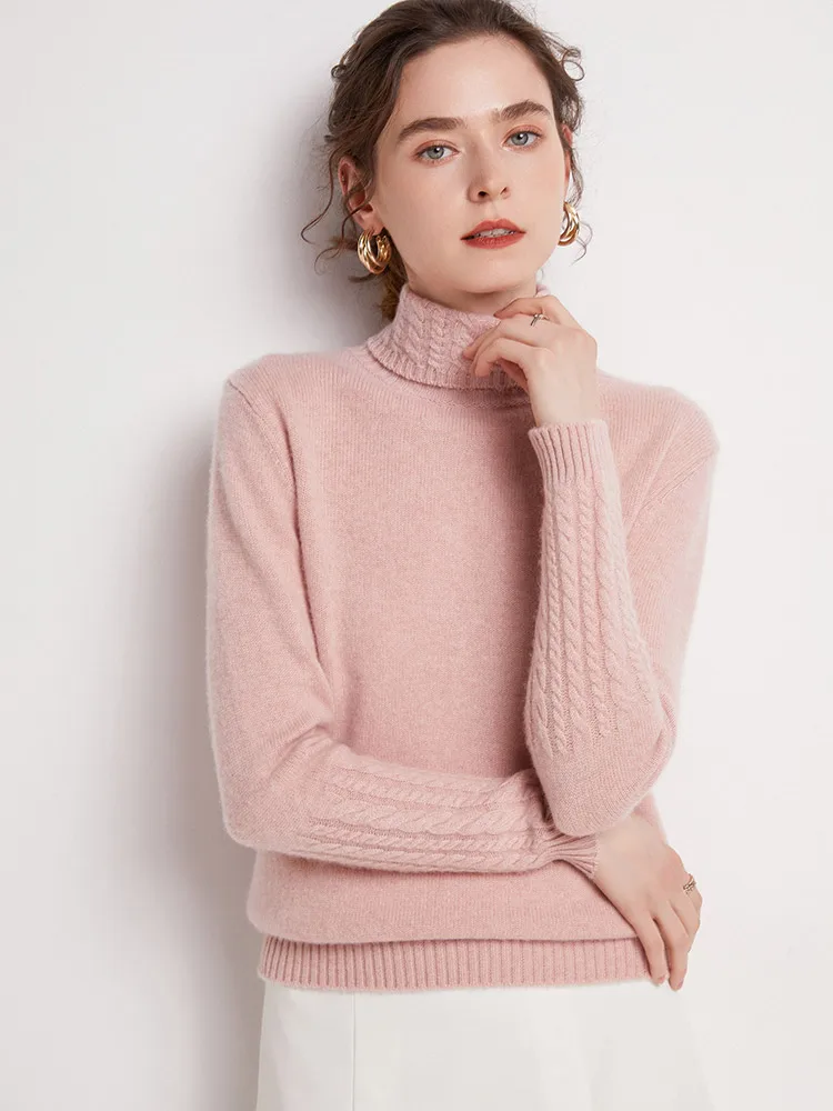 Valentina 100% Merino Turtleneck - Image 16