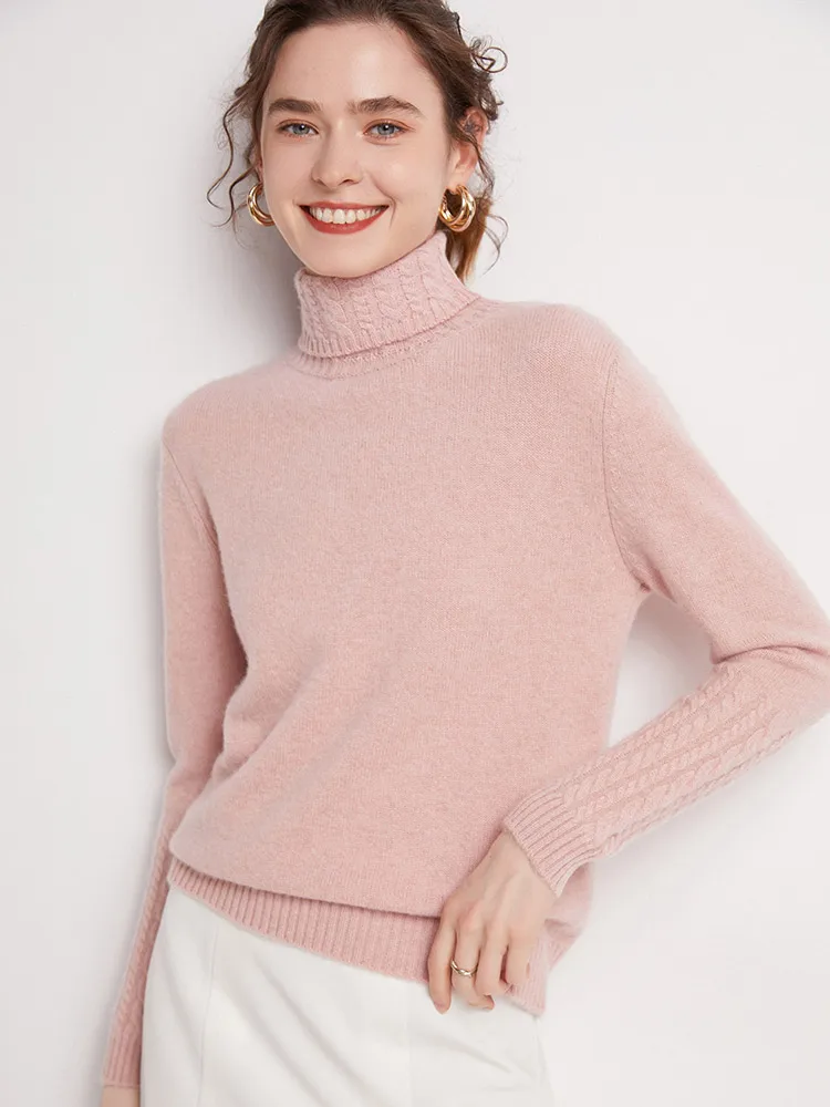 Valentina 100% Merino Turtleneck - Image 17