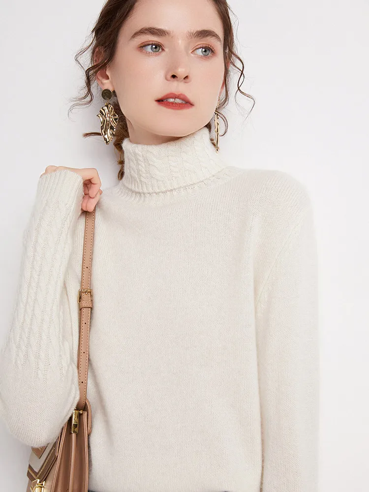 Valentina 100% Merino Turtleneck - Image 18