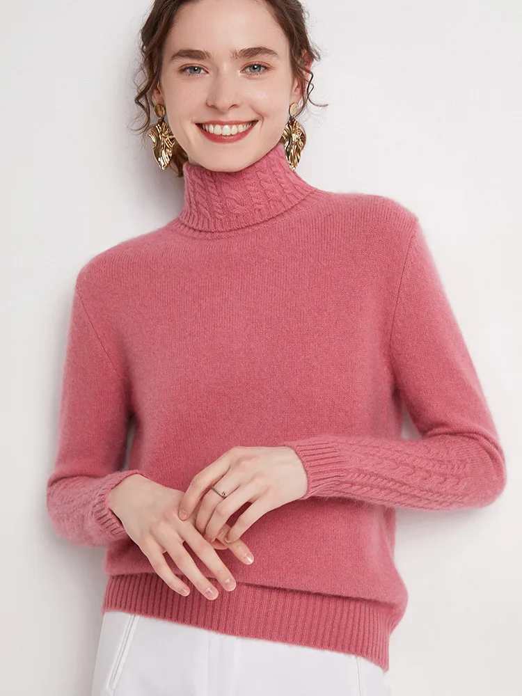 Valentina 100% Merino Turtleneck - Image 20