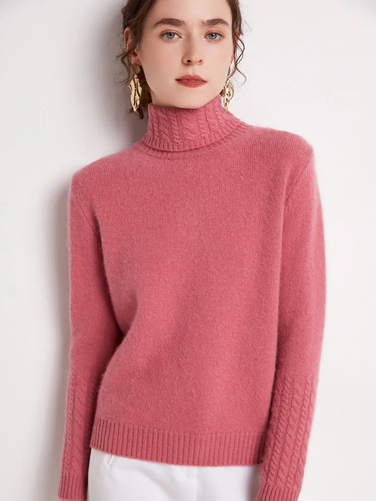 Valentina 100% Merino Turtleneck - Image 21