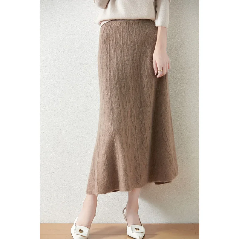 Elowen Merino Knit Skirt - Image 14