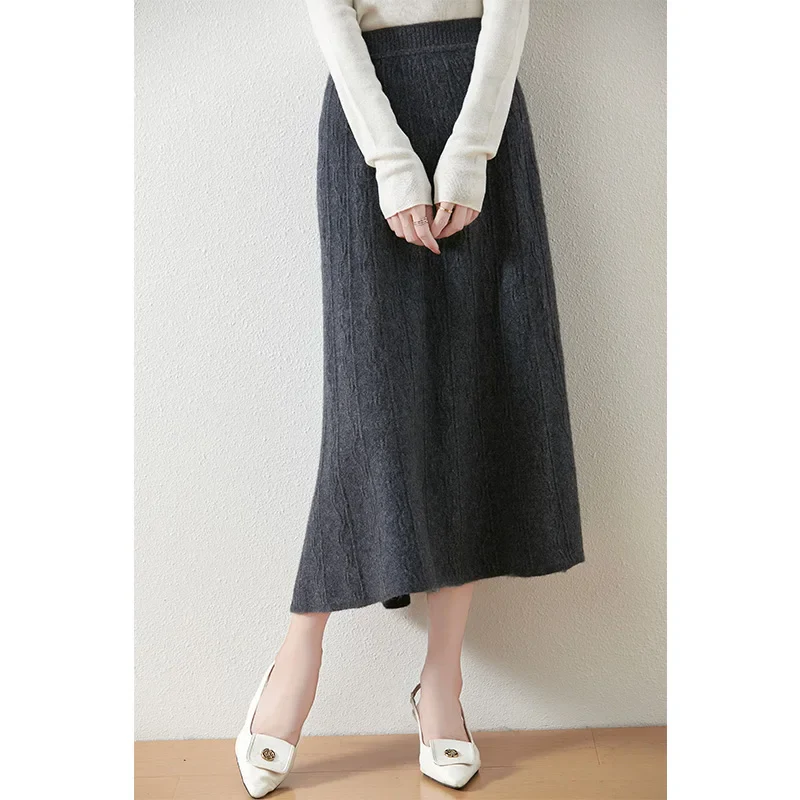 Elowen Merino Knit Skirt - Image 25