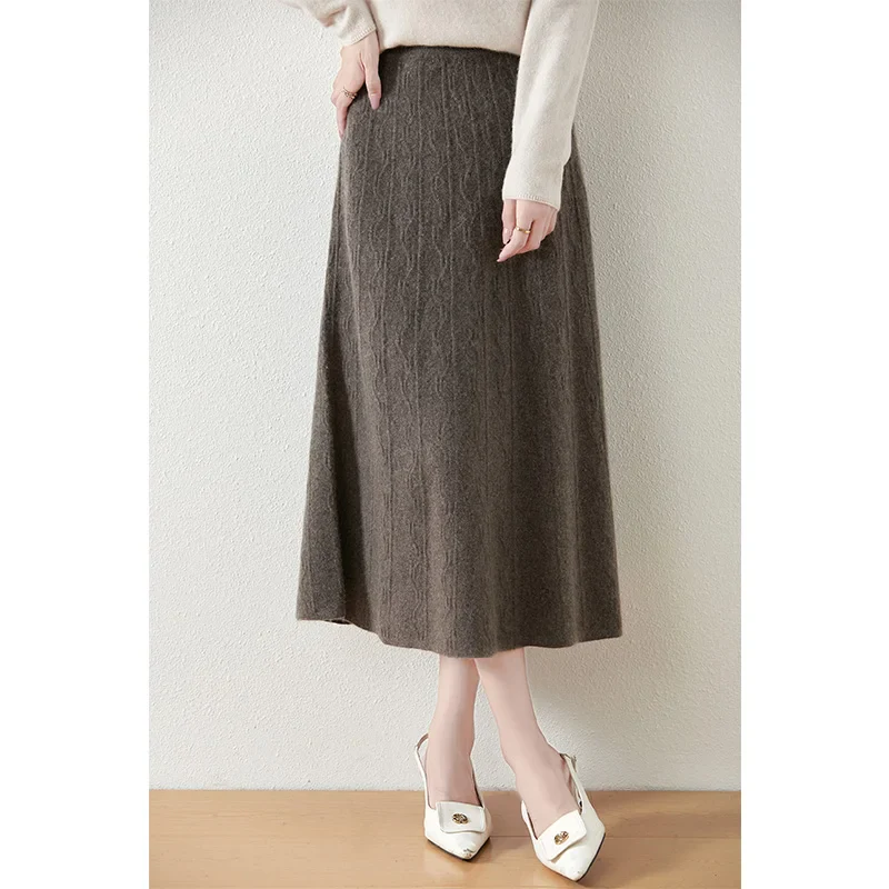 Elowen Merino Knit Skirt - Image 3