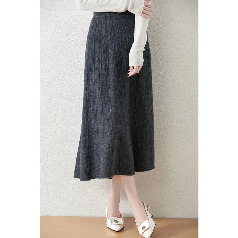 Elowen Merino Knit Skirt - Image 33