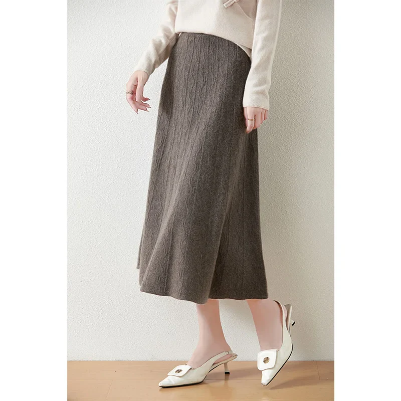 Elowen Merino Knit Skirt - Image 4