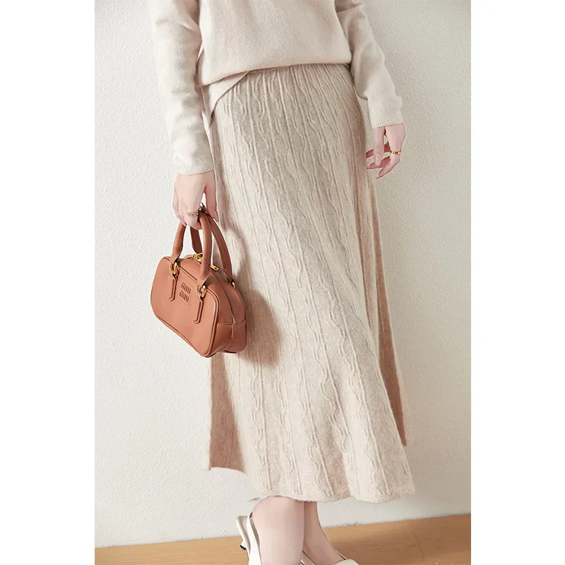 Elowen Merino Knit Skirt - Image 8