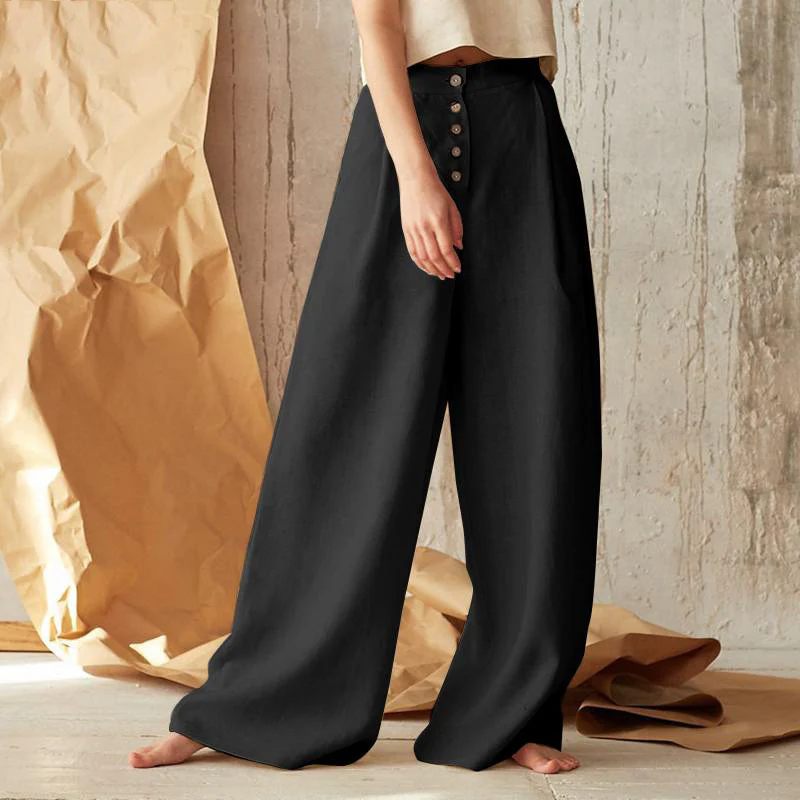 Everly Cotton Wide-Leg Pant - Image 16
