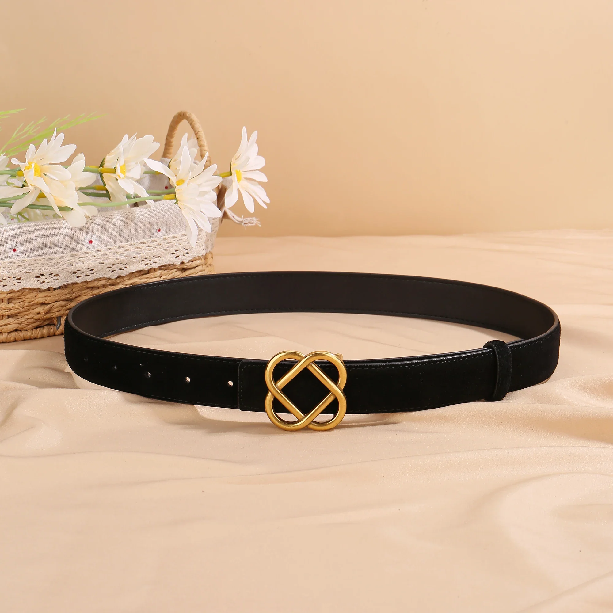 Everlyn Suede Loop Belt - Image 6