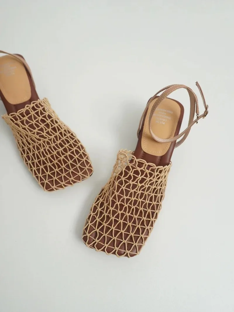 Fallon Mesh Weave Heels - Image 13