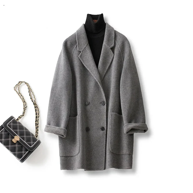 Amory Wool Herringbone Coat - Image 9
