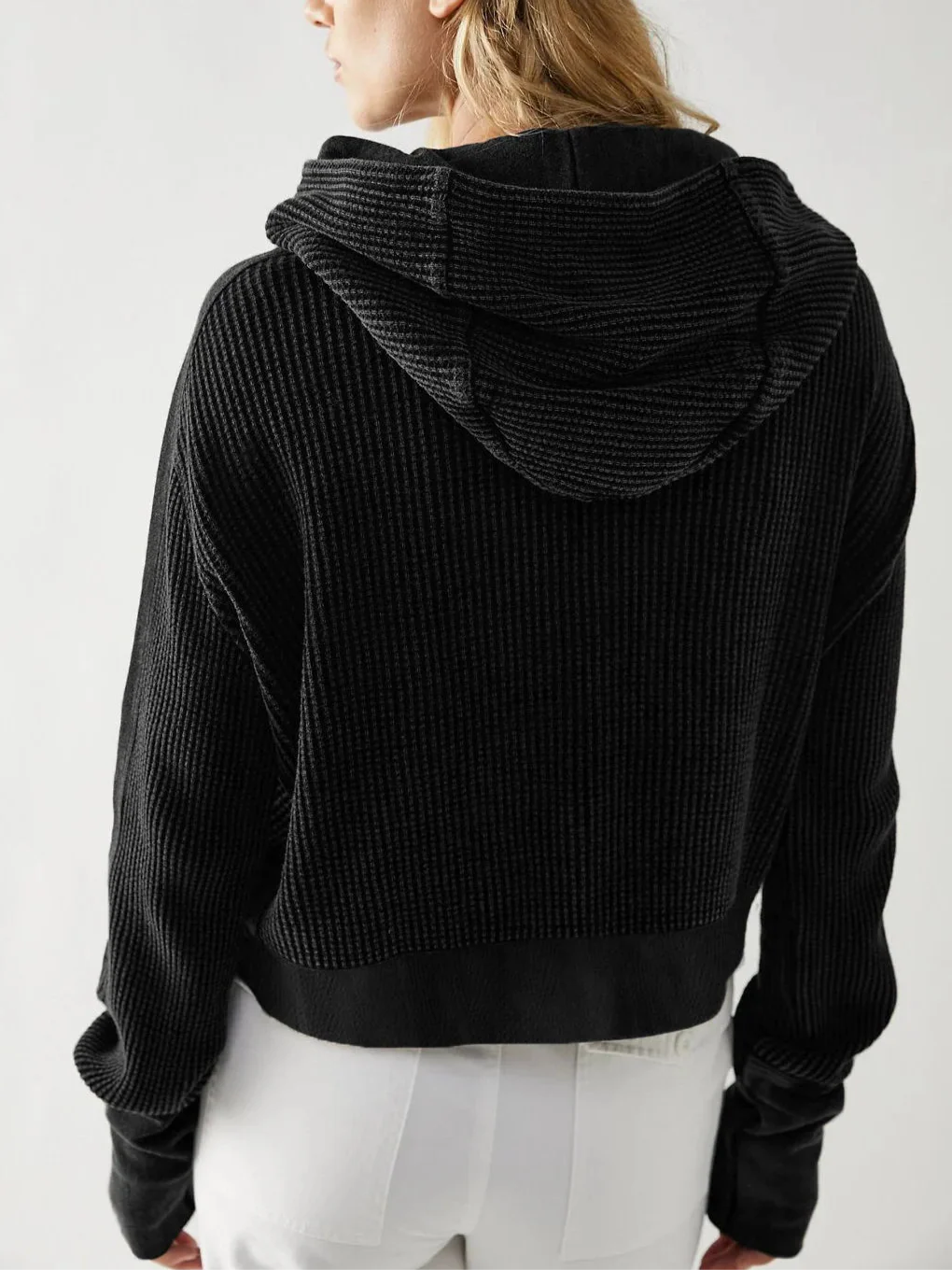 Uptown Waffle Hoodie - Image 22