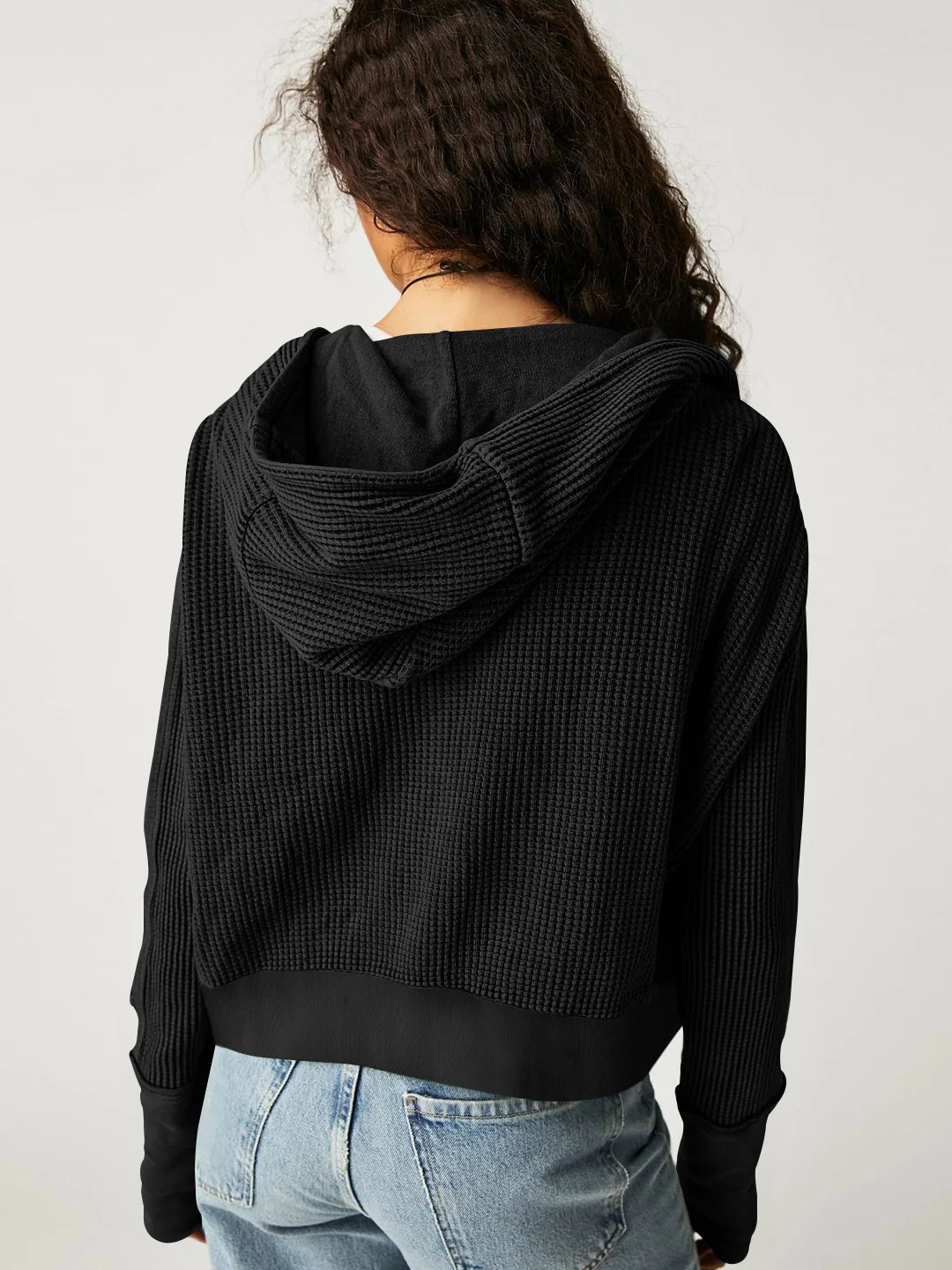 Uptown Waffle Hoodie - Image 25