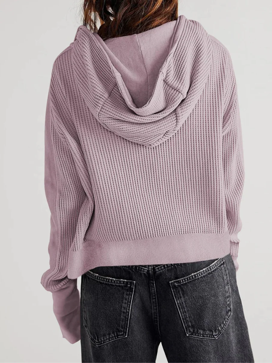 Uptown Waffle Hoodie - Image 30