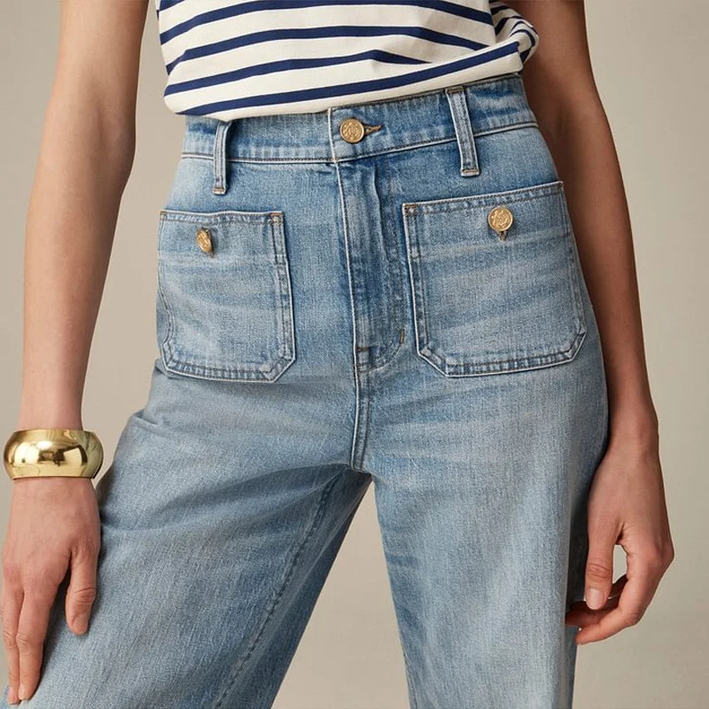 The Icon Classic Wide-Leg Jean - Image 26
