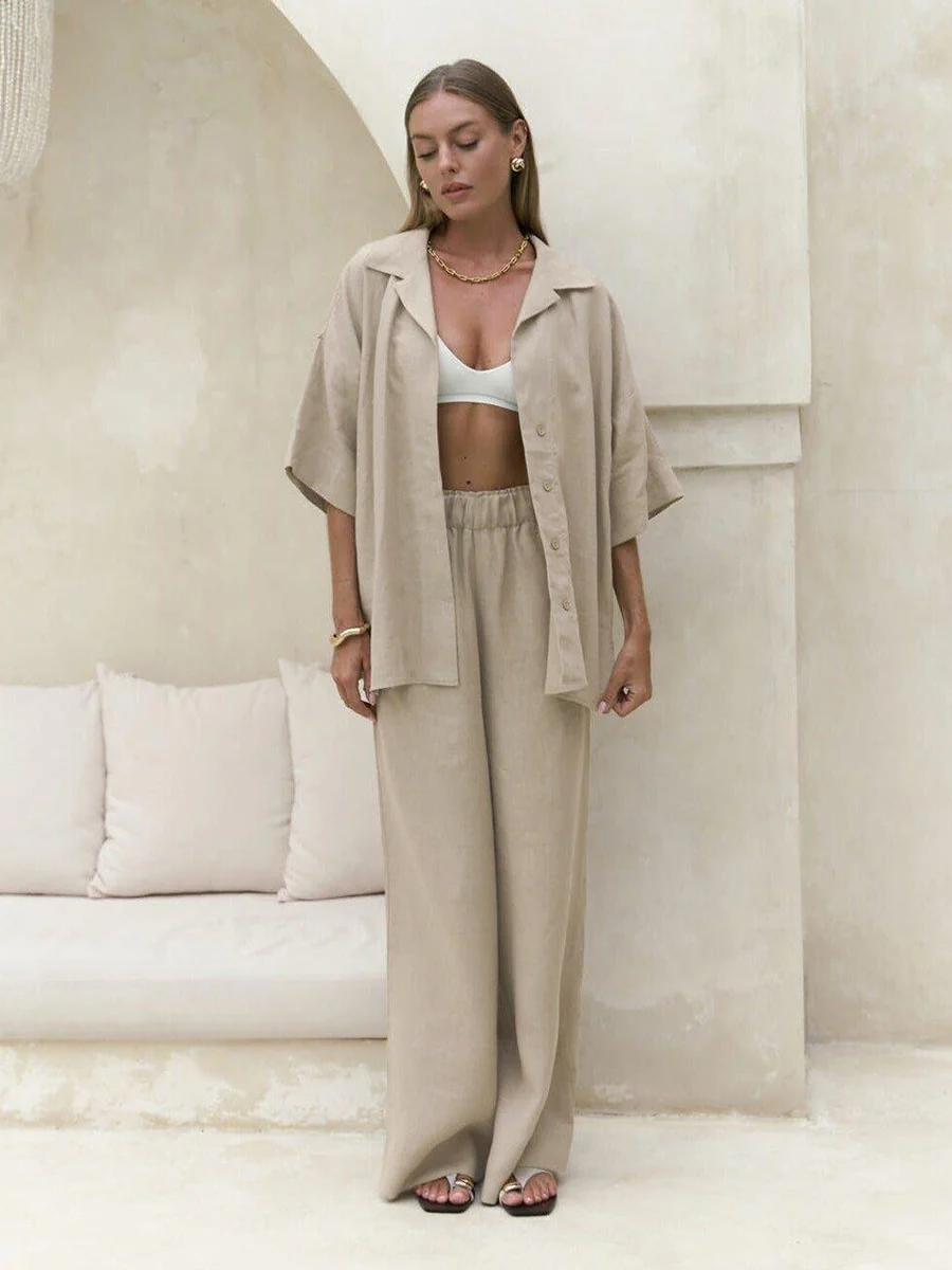 Hannah Cotton Two-Piece Set - Image 17