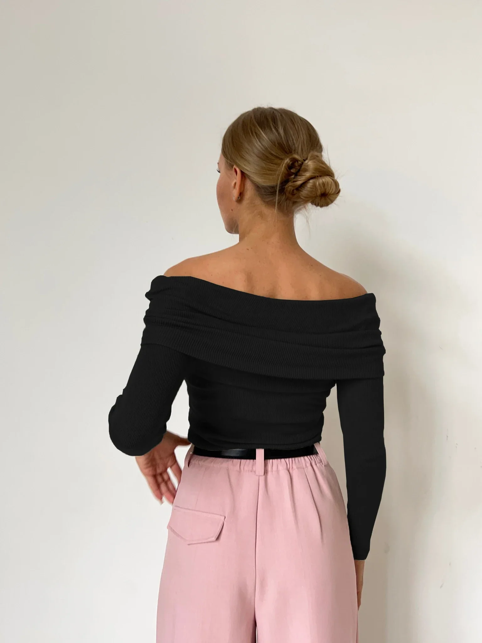 Orvieto Off-Shoulder Knit Top - Image 27