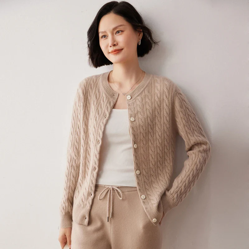 Homebodies Casual Cashmere Cardigan - Image 4