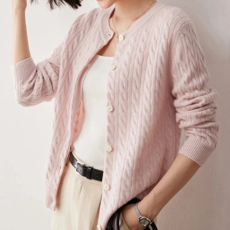 Homebodies Casual Cashmere Cardigan - Image 5