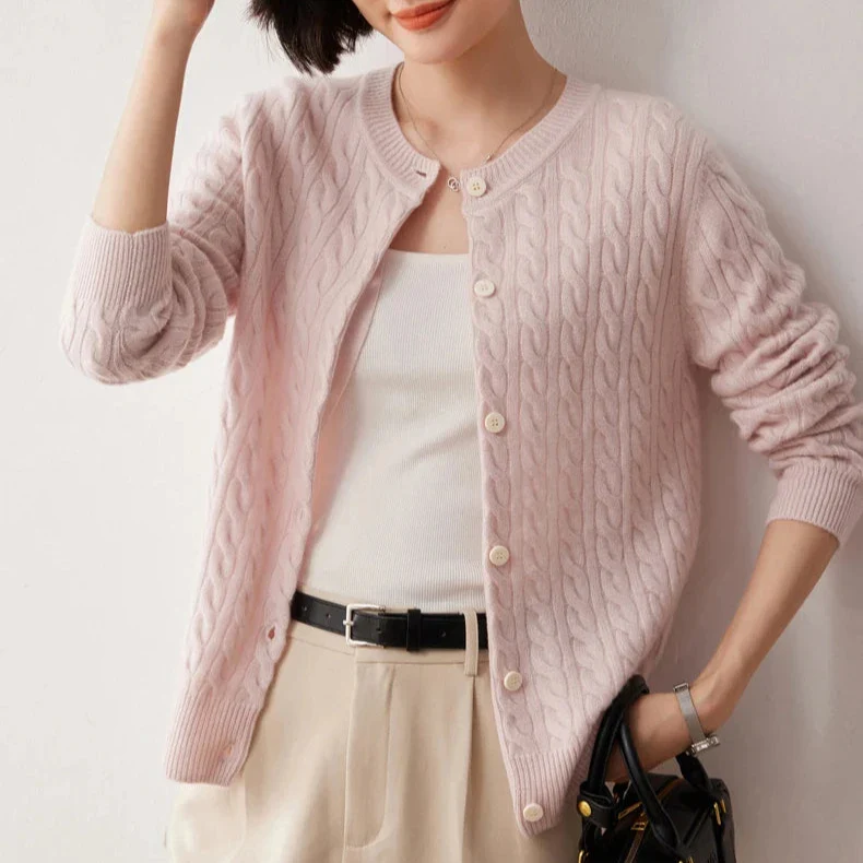 Homebodies Casual Cashmere Cardigan - Image 6