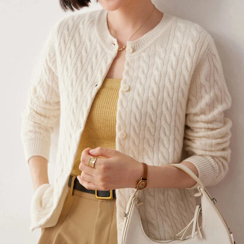 Homebodies Casual Cashmere Cardigan - Image 7