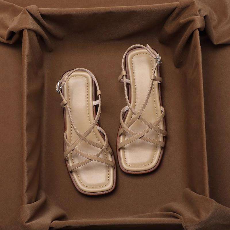 Vittoria Italian Leather Strap Sandals - Image 9