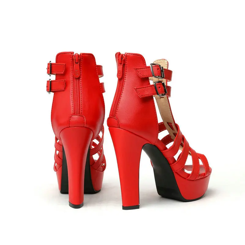 Lacey Strapped Platform Heels - Image 20