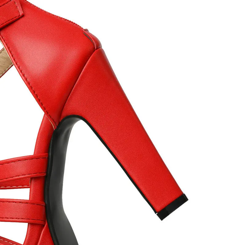 Lacey Strapped Platform Heels - Image 23