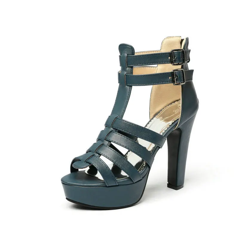 Lacey Strapped Platform Heels - Image 28