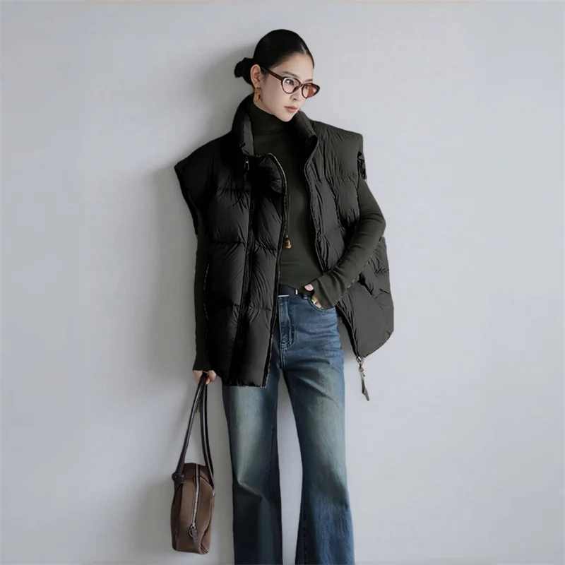 Leah Down Padded Vest - Image 13
