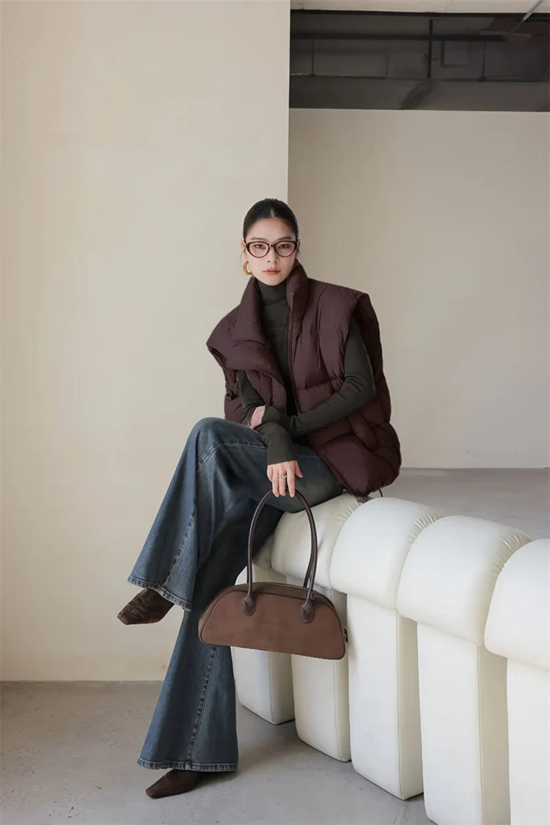 Leah Down Padded Vest - Image 14