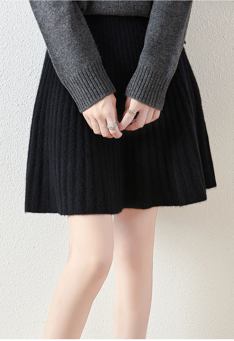 Les Coudrées Merino Skirt - Image 20