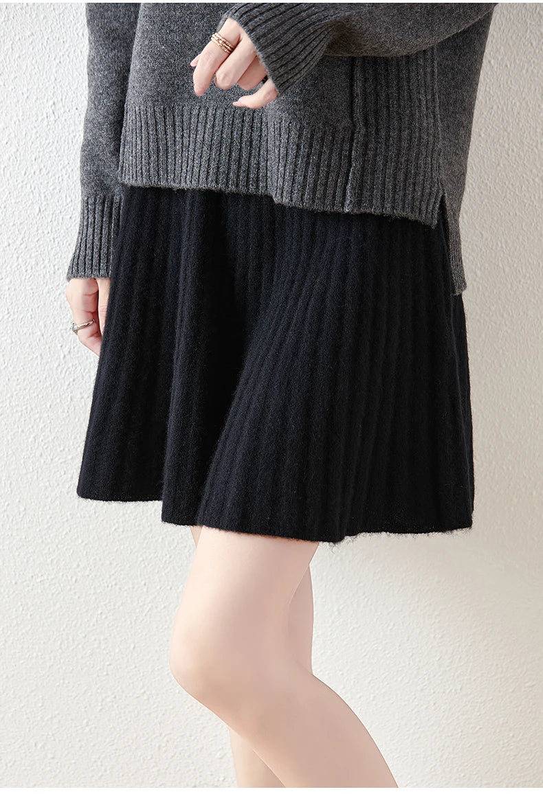Les Coudrées Merino Skirt - Image 21