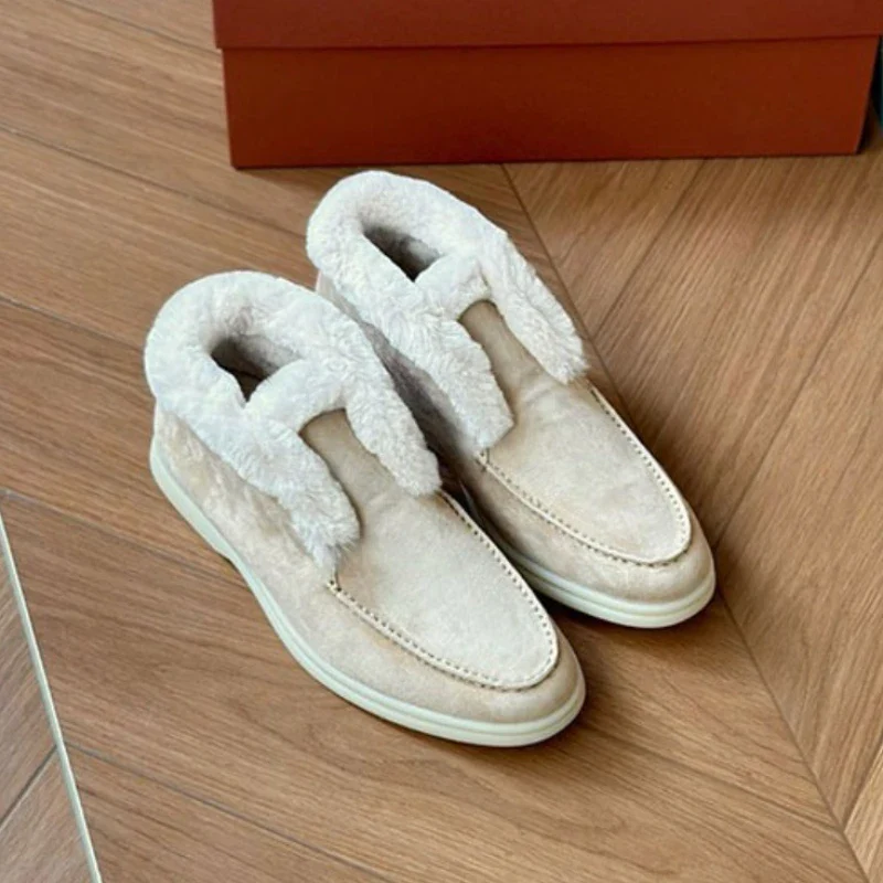 Lila Shearling Loafer Boots - Image 18