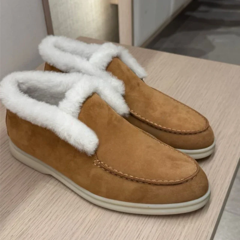 Lila Shearling Loafer Boots - Image 22