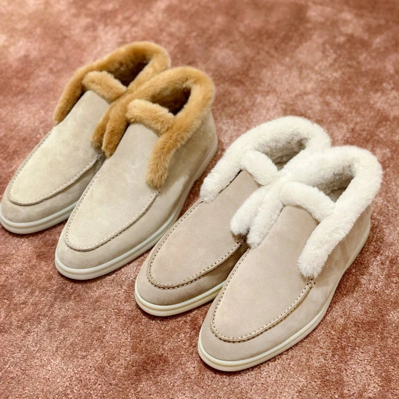 Lila Shearling Loafer Boots - Image 25