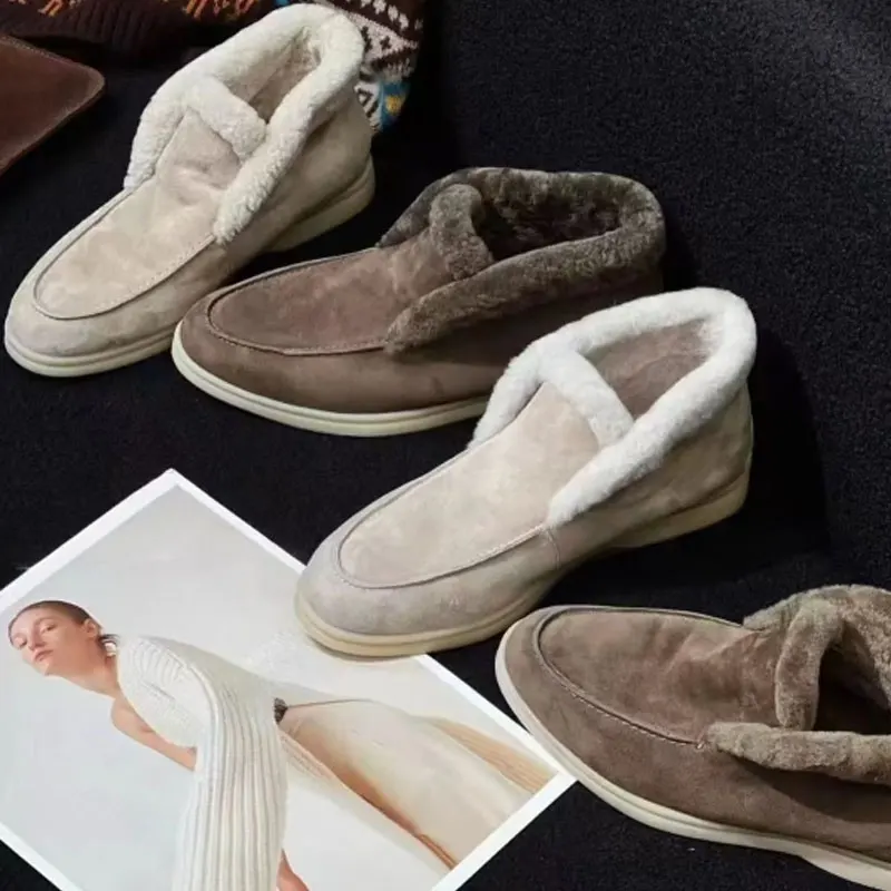Lila Shearling Loafer Boots - Image 26