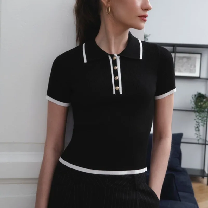 Linea Contour Cotton Polo - Image 17