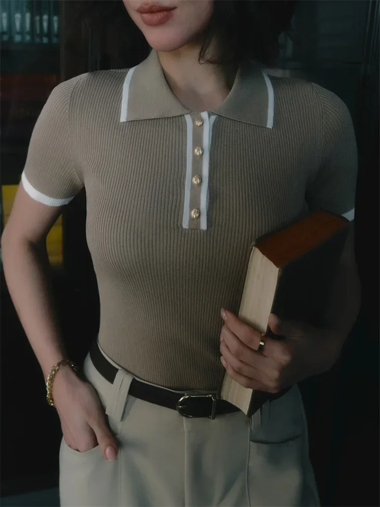 Linea Contour Cotton Polo - Image 19
