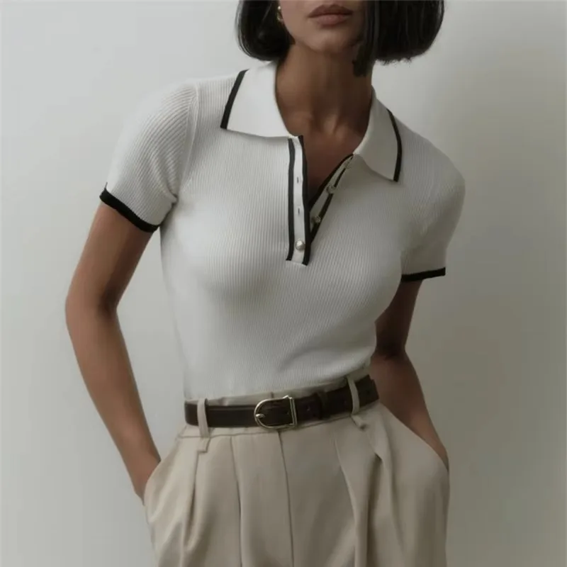 Linea Contour Cotton Polo - Image 7