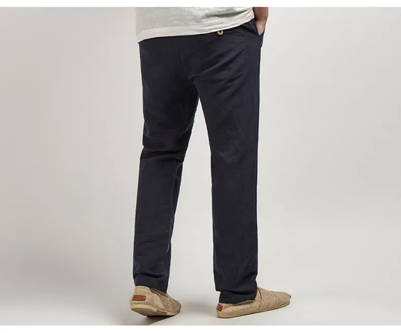 Linen Old Money Trousers - Image 19