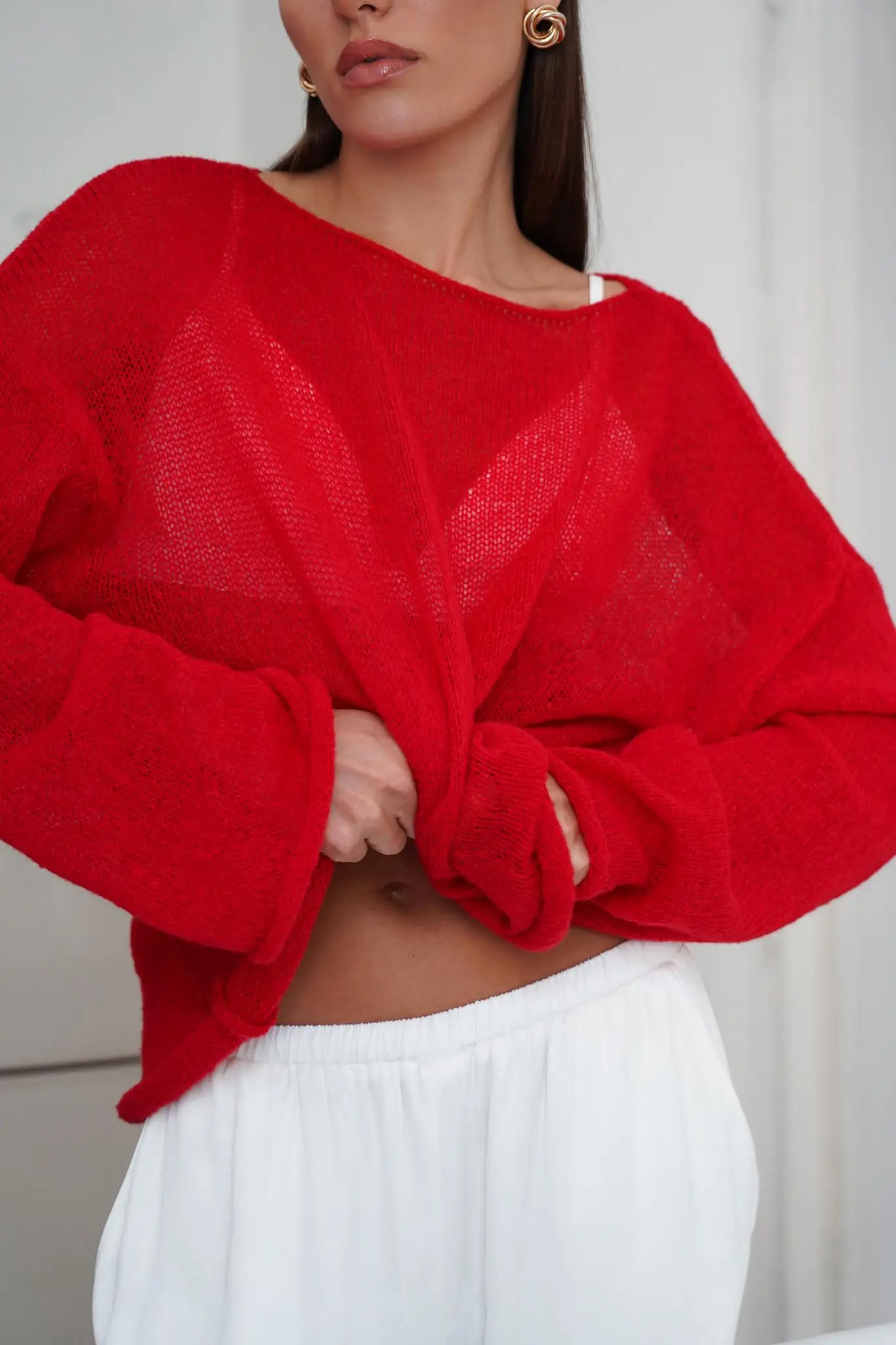 Liora Relaxed Crewneck Sweater - Image 31