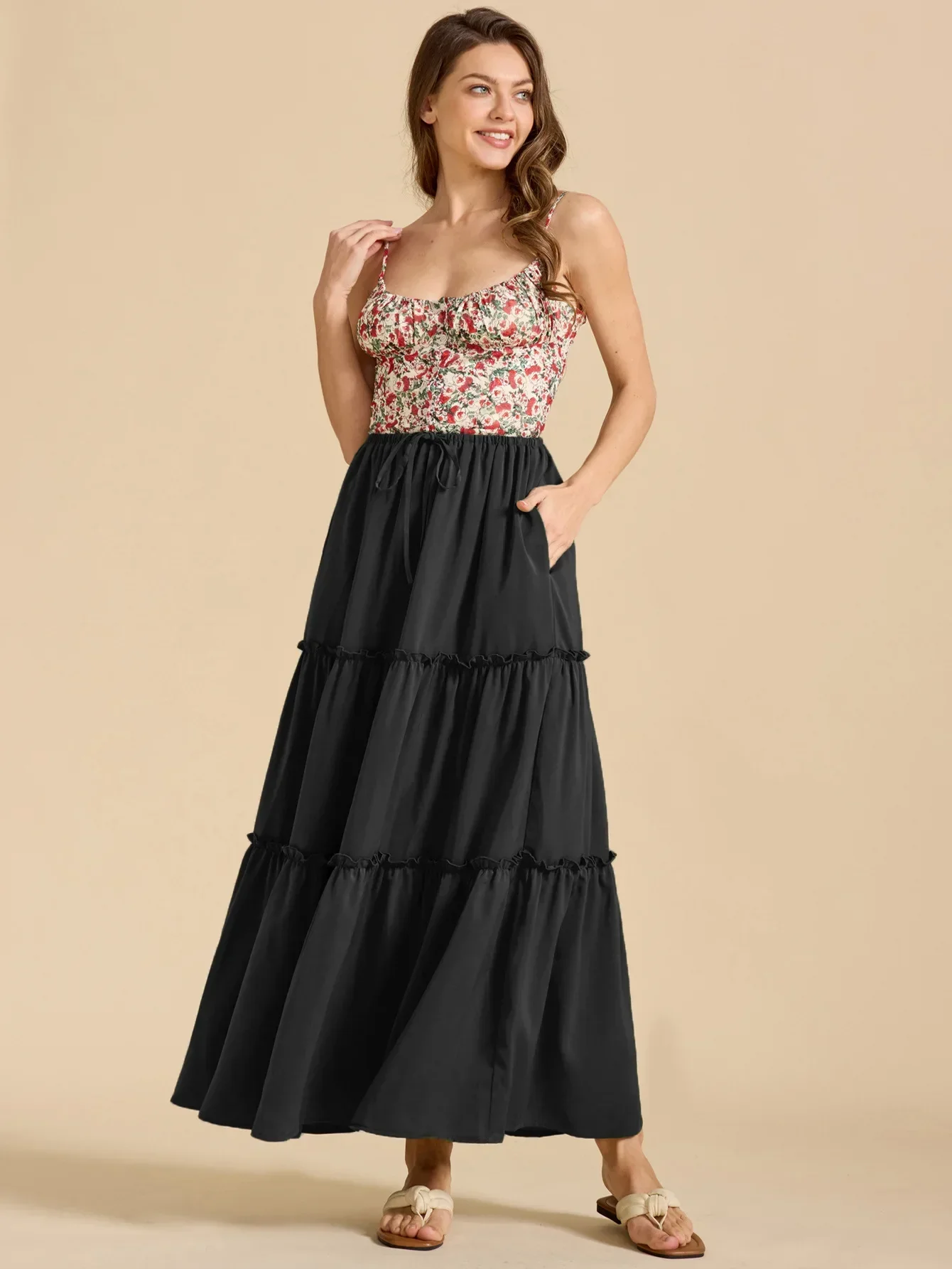Lorette Meadow Maxi Skirt - Image 15
