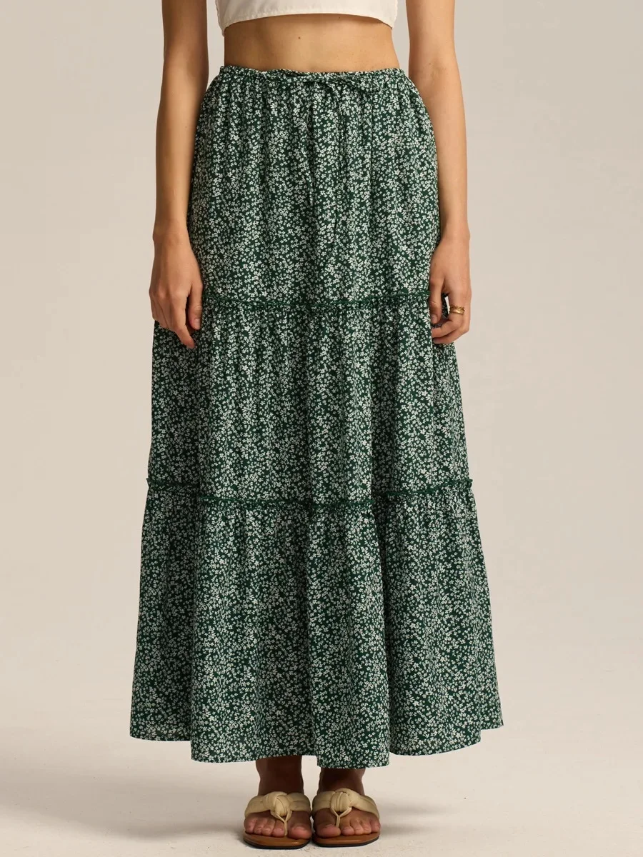 Lorette Meadow Maxi Skirt - Image 3