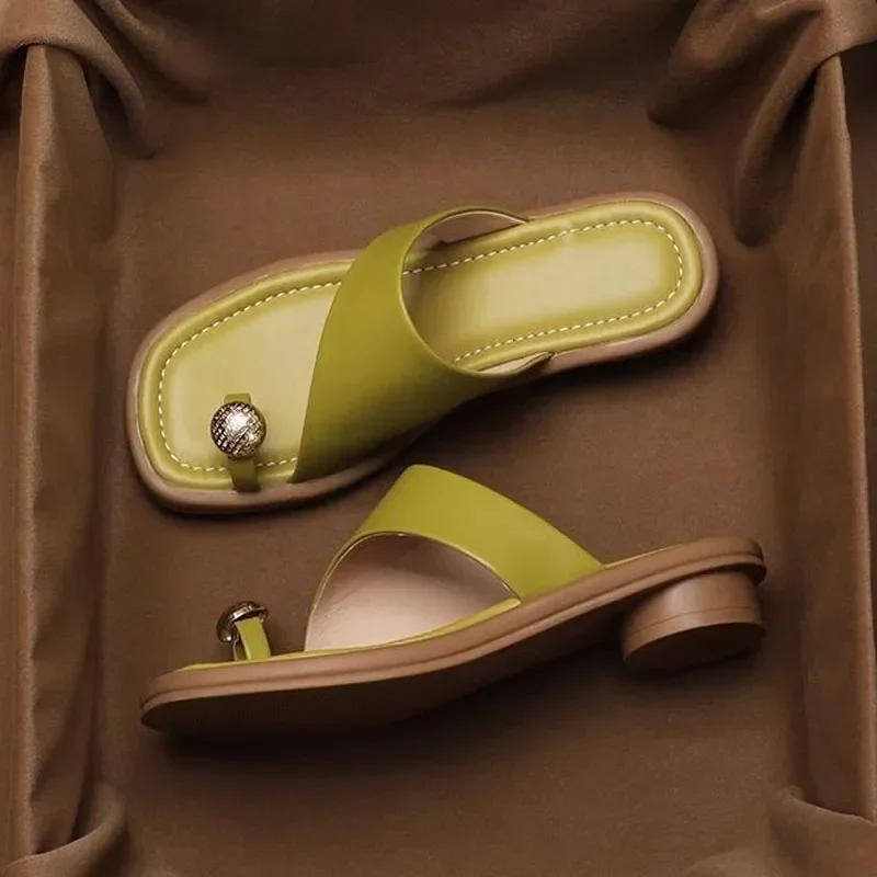 Arizona Maeve Leather Slides - Image 7