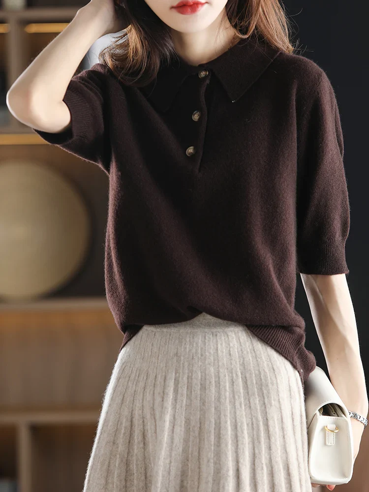 Madison Polo Wool Sweater - Image 18