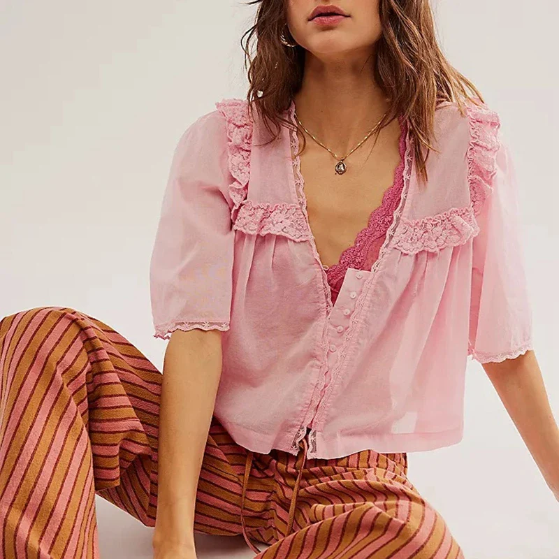 Marais Ruffle Blouse - Image 15