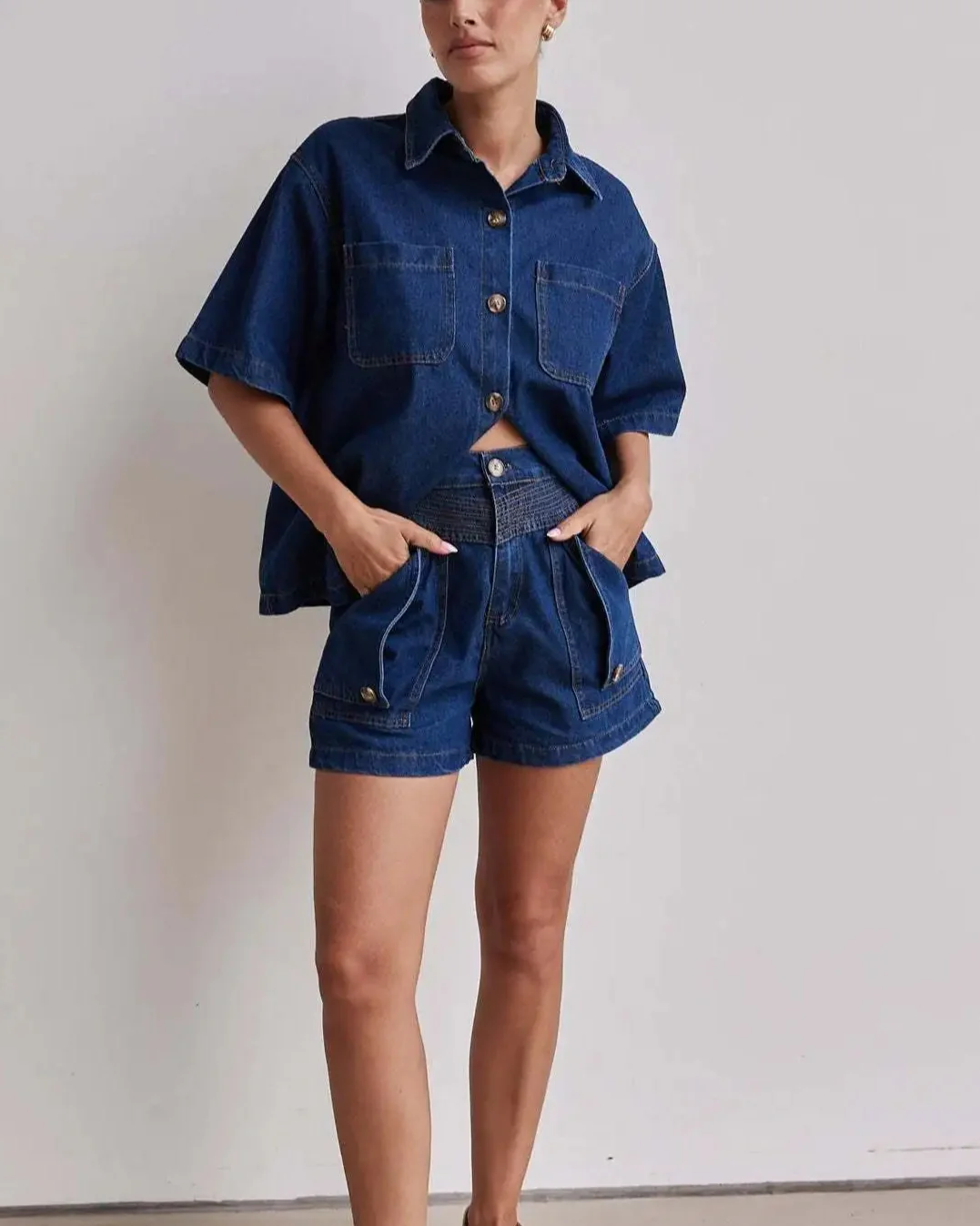 Marais 100% Cotton Denim Set - Image 15