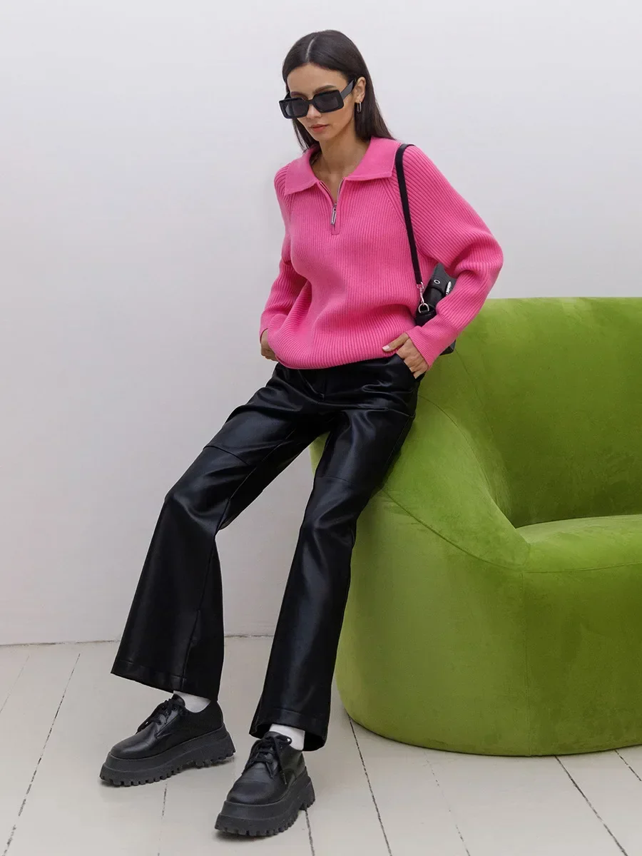Marceau Ribbed Half-Zip Sweater - Image 5